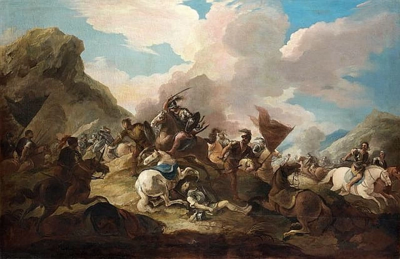 Scena di battaglia